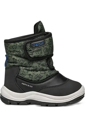Geox Waterproof animal-print boots