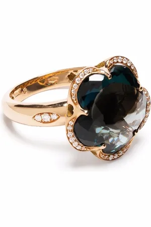 Pasquale Bruni 18kt rose gold Bon Ton topaz and diamond ring