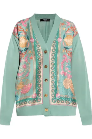 VERSACE Embroidered cardigan