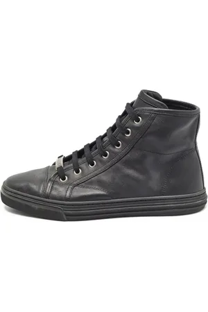 Gucci Leather lace-up sneakers