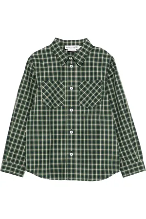 BONPOINT Checked pocket shirt
