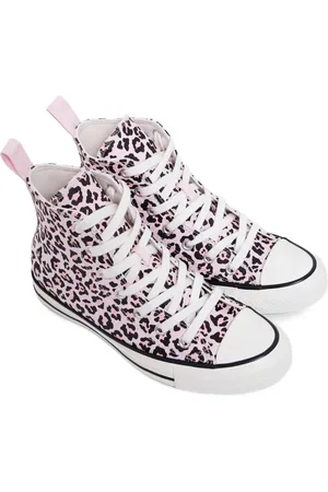 Converse Chuck Taylor All Star leopard-print high-top sneakers