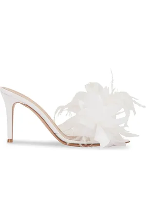 Gianvito Rossi Ynez 85mm floral-appliqué sandals