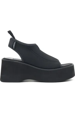 Courrèges 90mm Scuba Wave platform sandals