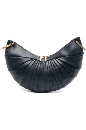 Cult Gaia Ubah pleated clutch bag