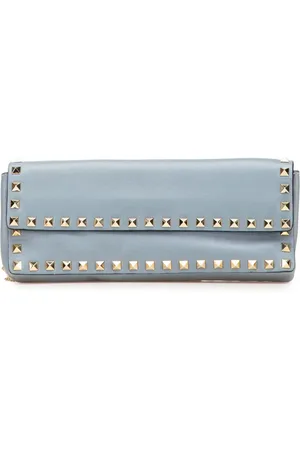 VALENTINO GARAVANI 2000-2017 Nappa Rockstud Bangle clutch bag