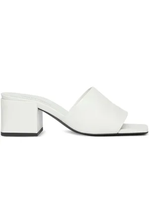 Courrèges 55mm leather block-heel sandals
