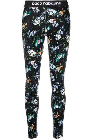 パンツ PACO RABANNE 'Monogram' leggings Multicolor Paco Rabanne Monogram Leggings Multicolor | Wanan Luxury