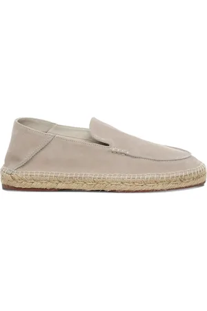 Loro Piana Seaside Walk suede calfskin espadrilles