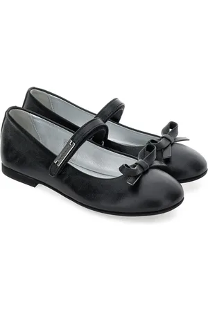 MONNALISA Bow-detail ballet flats