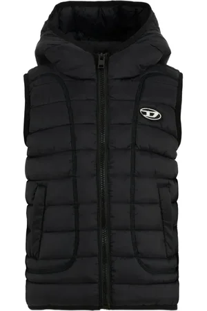 Diesel Quilted hooded gilet