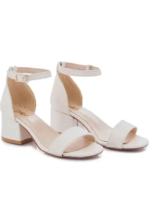 Tulleen Leather block-heel sandals