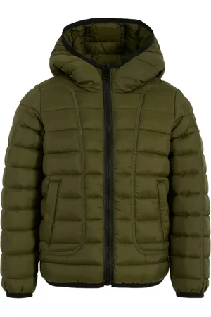 Diesel Quilted hooded jacket