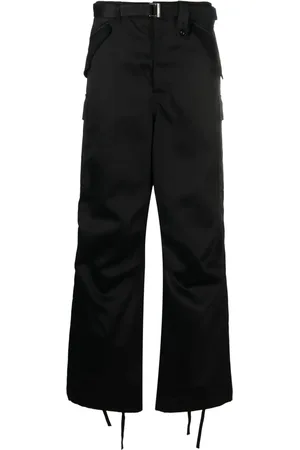 SACAI Straight-leg cargo-pocket trousers