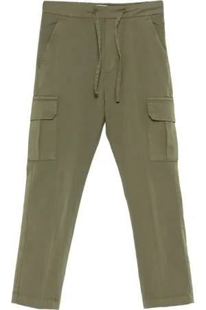 Paolo Pecora Cargo pocket drawstring trousers