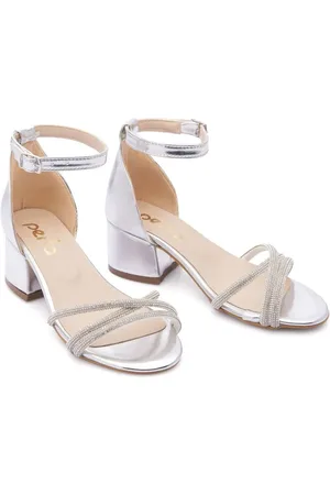 Tulleen Rhinestone-embellished triple-strap sandals