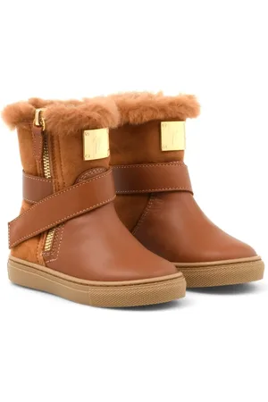Giuseppe Zanotti Alec leather snow boots
