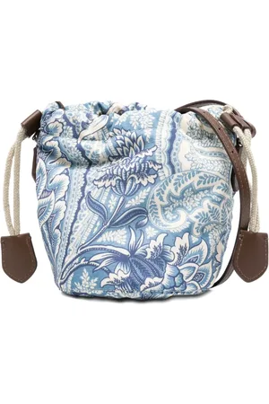Etro Paisley drawstring bucket bag