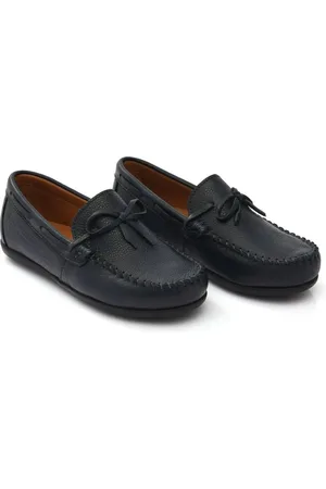 M. Moustache Leather moccasin loafers