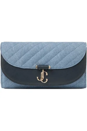 Jimmy Choo Curve quilted clutch bag