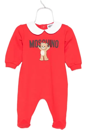 Moschino Teddy-print jumpsuit