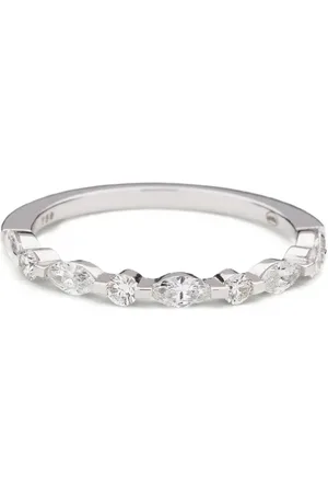 We by White Bird 18K recycled white gold Marilyn diamond ring
