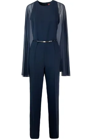 Max Mara Cape-sleeve jumpsuit