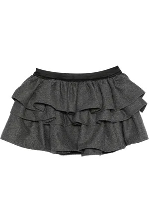 DOUUOD KIDS Layered ruffled skirt