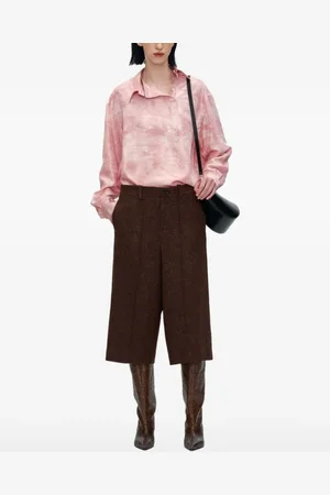 UMBER POSTPAST Tie-dye silk shirt