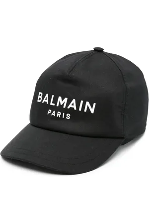 Balmain Logo-embroidered baseball cap