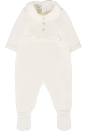 PAZ RODRIGUEZ Peter Pan-collar wool pajama