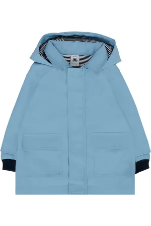 Petit Bateau Hooded waterproof jacket