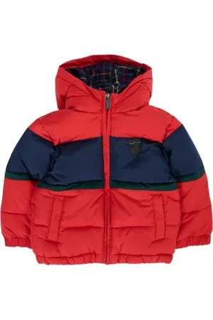 Trussardi Colour-block padded jacket