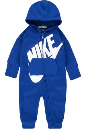Nike Logo-print hooded romper