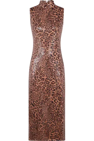 Twin-Set Animal print sequin dress