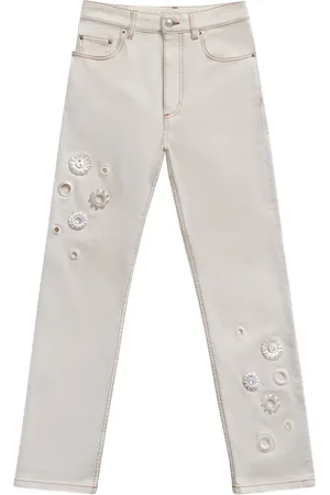 AREA Cut out-detail jeans