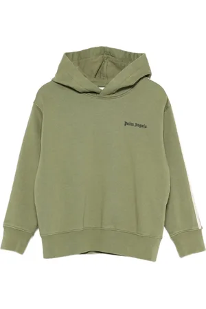 Palm Angels Stripe-detail hoodie