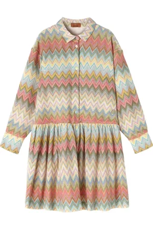Missoni Chevron-pattern shirt dress
