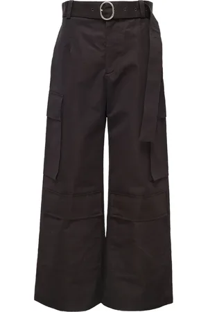 Jil Sander Belted cargo trousers