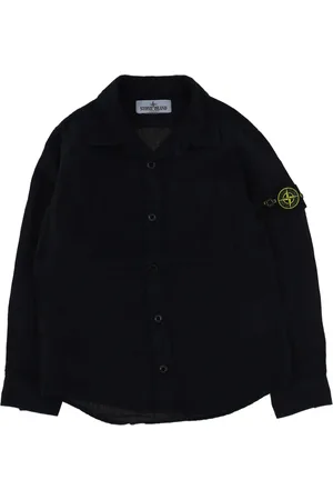 Stone Island Patch-pocket linen shirt