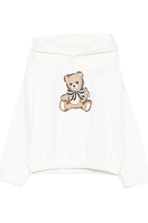 Moschino Teddy-print hoodie