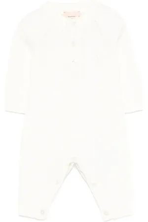 Elisabetta Franchi Ribbed button jumpsuit