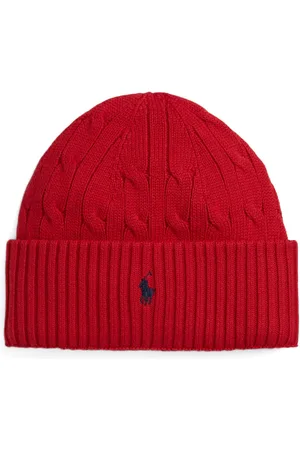 Ralph Lauren Cable-knit beanie hats