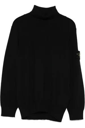 Stone Island Roll-neck wool sweater
