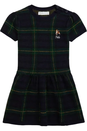 Ralph Lauren Plaided short-sleeve dress