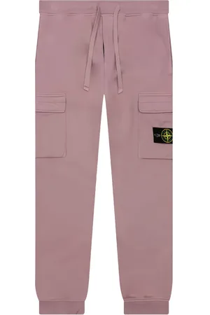 Stone Island Cargo-pocket fleece trousers