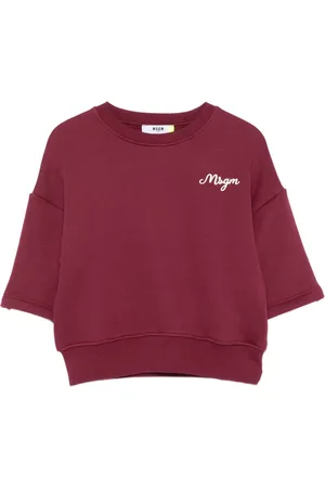 Msgm Layered logo sweatshirt