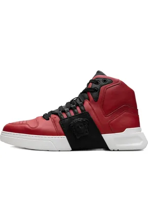 VERSACE Medusa Strap high-top " /Black/White" sneakers