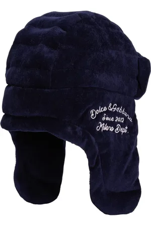 Dolce & Gabbana Logo-embroidered trapper hat