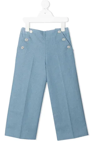 BONPOINT Side-buttoned straight leg trousers